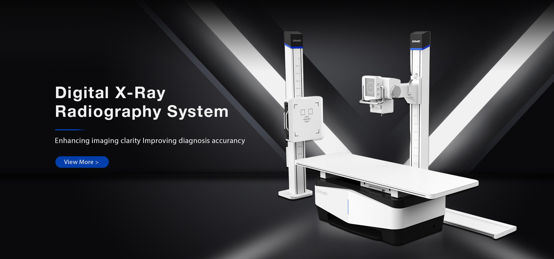 Mesin X-Ray Radiografi Digital yang Dipasang Lantai